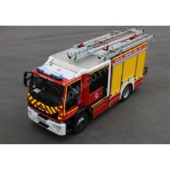 iveco magirus team cab fpt rideaux jaunes avec decalques