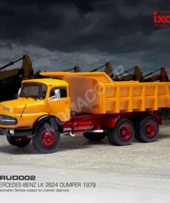 mercedes benz lak 2624 camion a benne basculante 1979 orange
