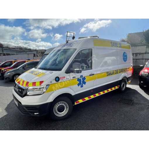 man tge l2h2 gifa ambulance de reanimation samu 38 smur de grenoble