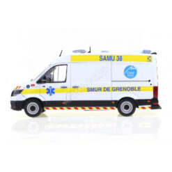 man tge l2h2 gifa ambulance de reanimation samu 38 smur de grenoblea